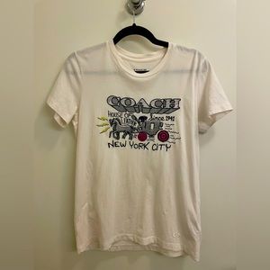 SIZE SMALL COACH T SHIRT AUTHENTIC